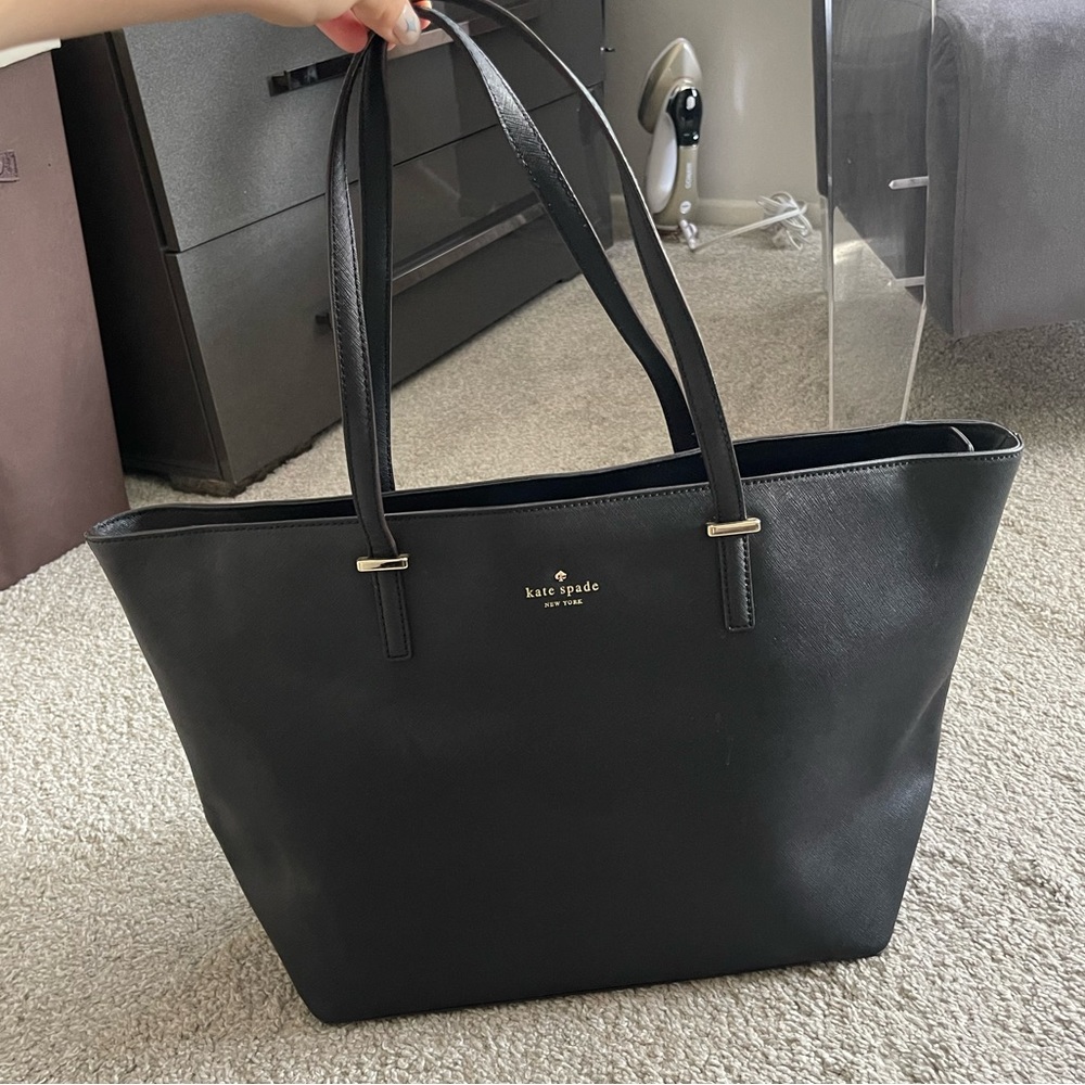 Large black Kate Spade bag!